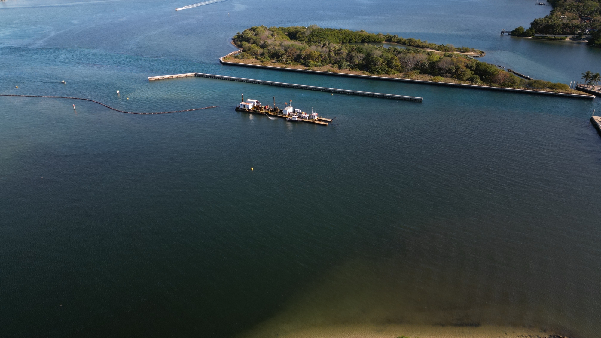 Operations near Peanut Island